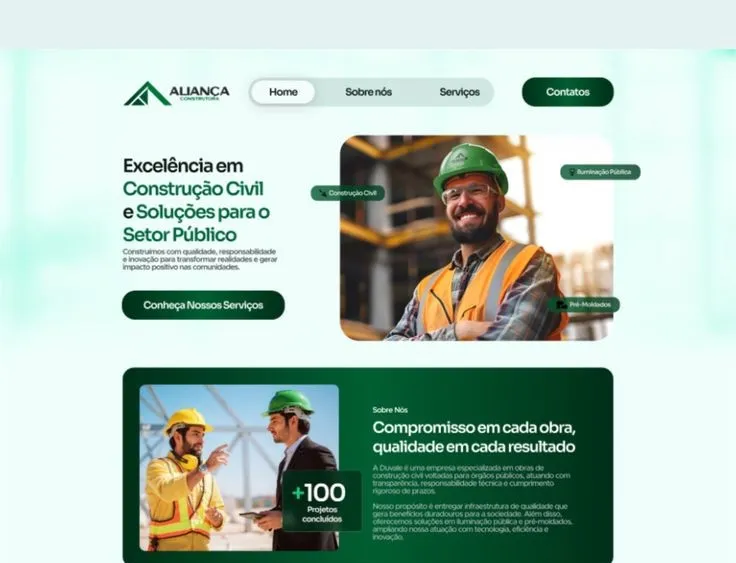 Web Corporativa Profesional (3 a 5 secciones)